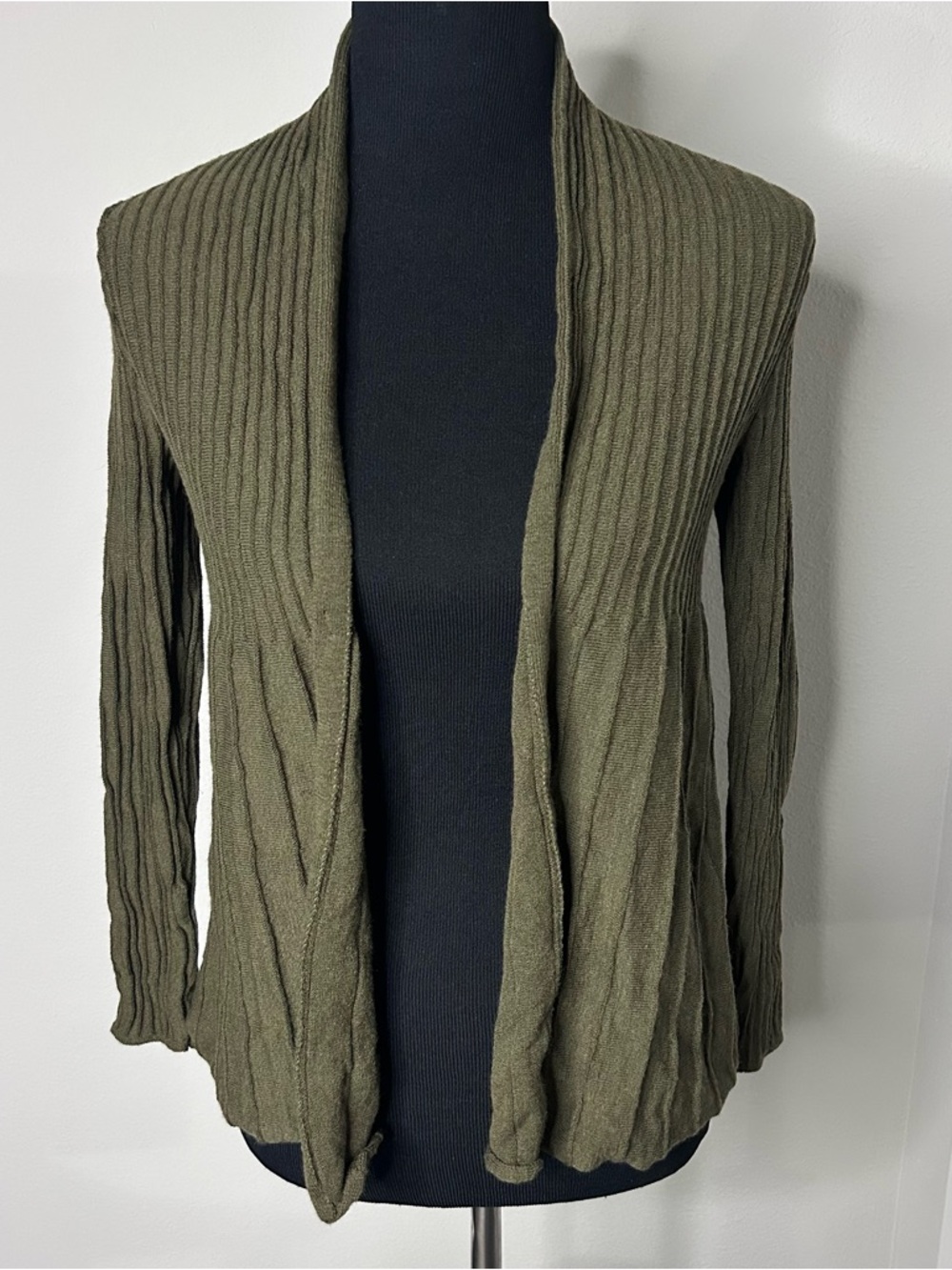 Eileen Fisher Wool Sweater Petite PP Minimalist Luxury